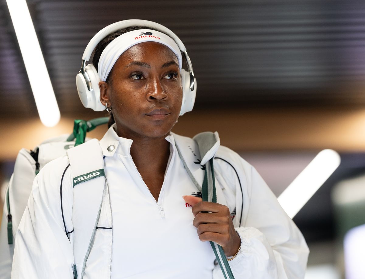 Gauff became visibly emotional while navigating changes to her game at last year’s US Open.