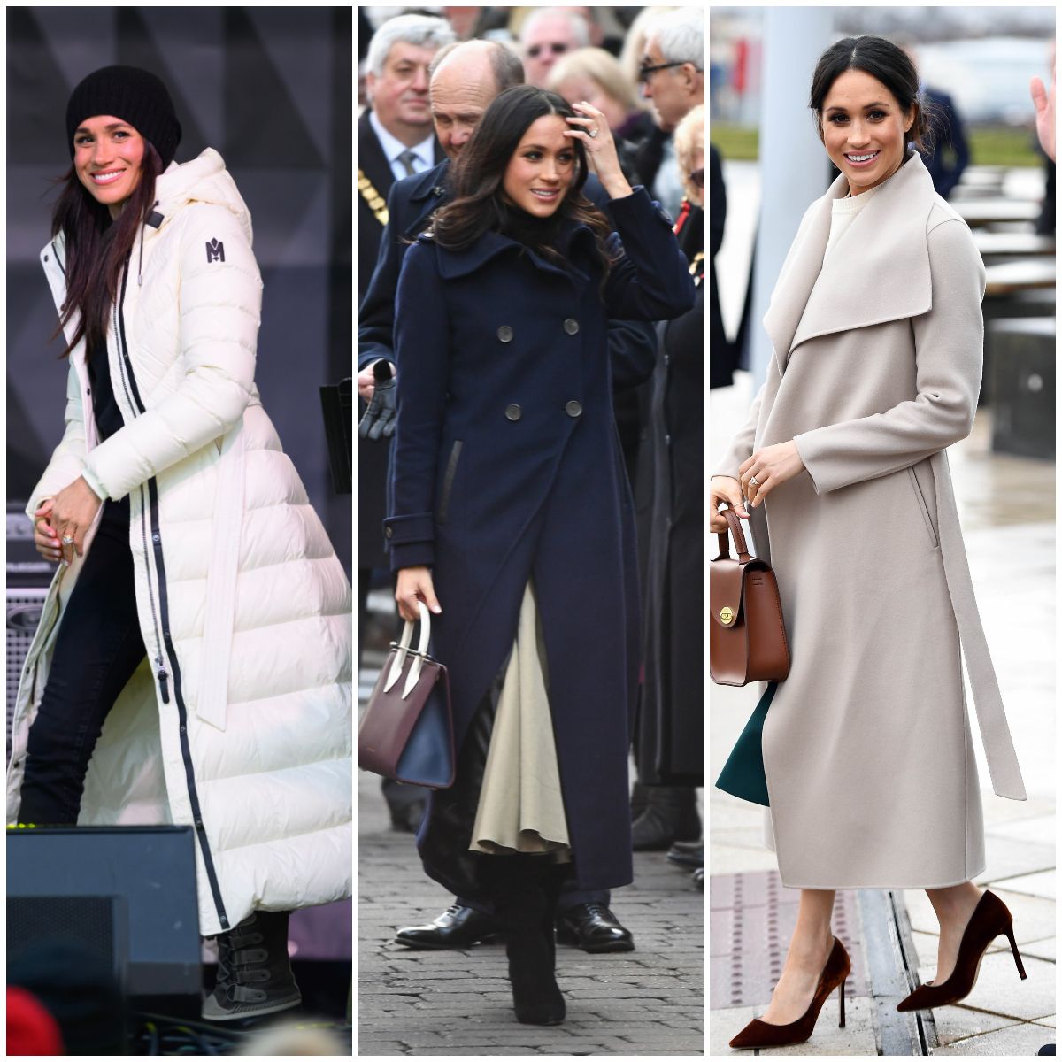 Meghan Markle in Mackage
