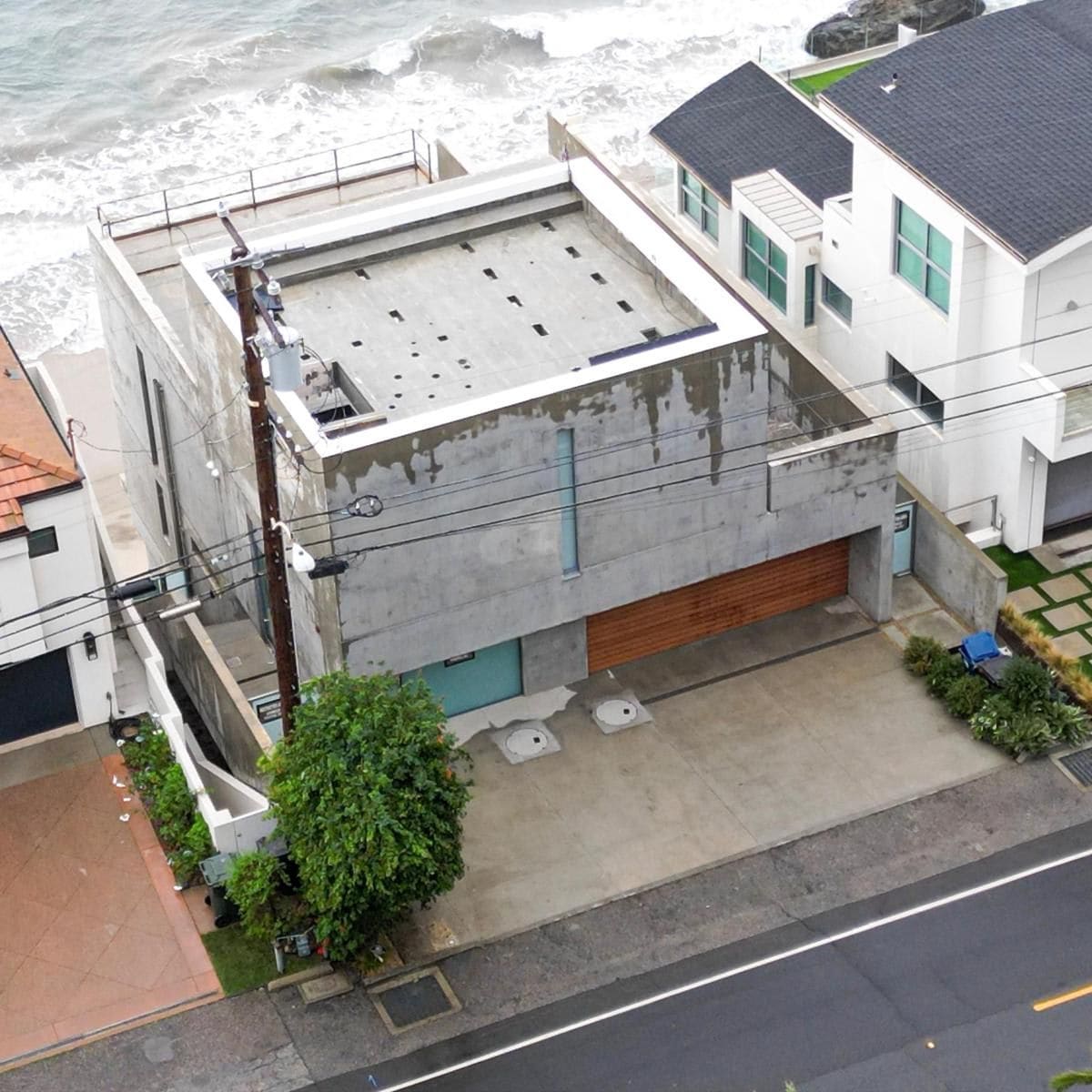 Kanye West general views of his Malibu hom