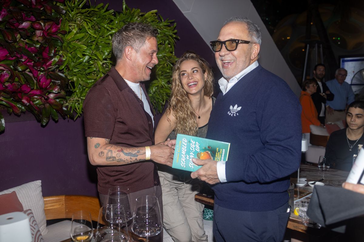Alejandro Sanz and Candela Marquez light up Miami at friend Loren Ridinger’s book launch