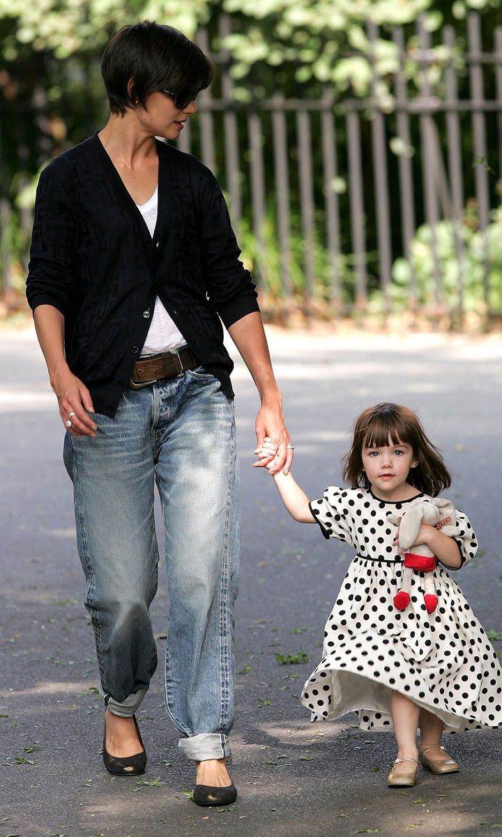 Kati Holmes y Suri Cruise