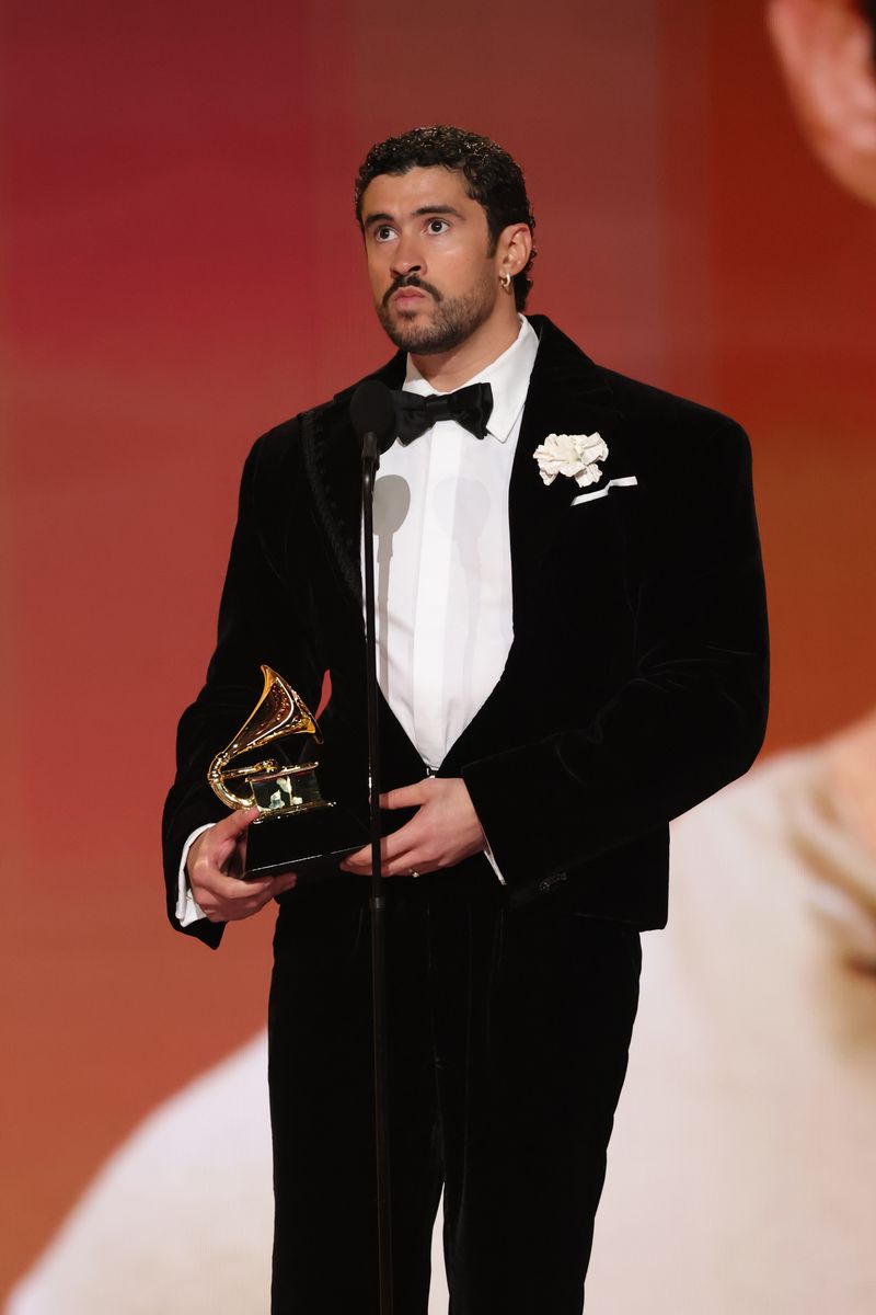 Bad Bunny used his acceptance speech to stand against ICE