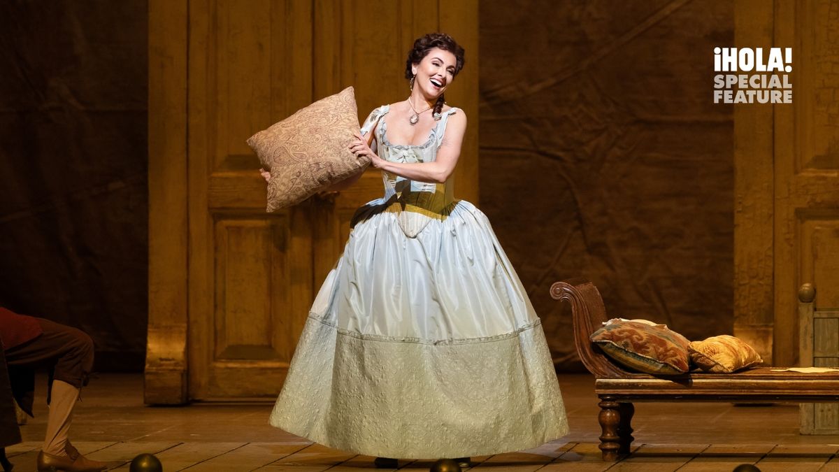 Isabel Leonard as Rosina in Rossini's "Il Barbiere di Siviglia." Photo: Marty Sohl / Met Opera