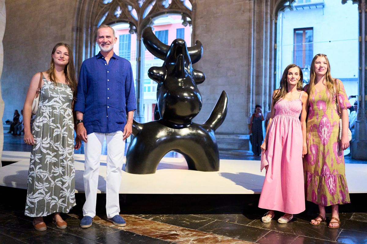 Spanish Royals attend Joan Miro's 'Paysage-Miro' Exhibition, Palma, Mallorca, Spain - 05 Aug 2025