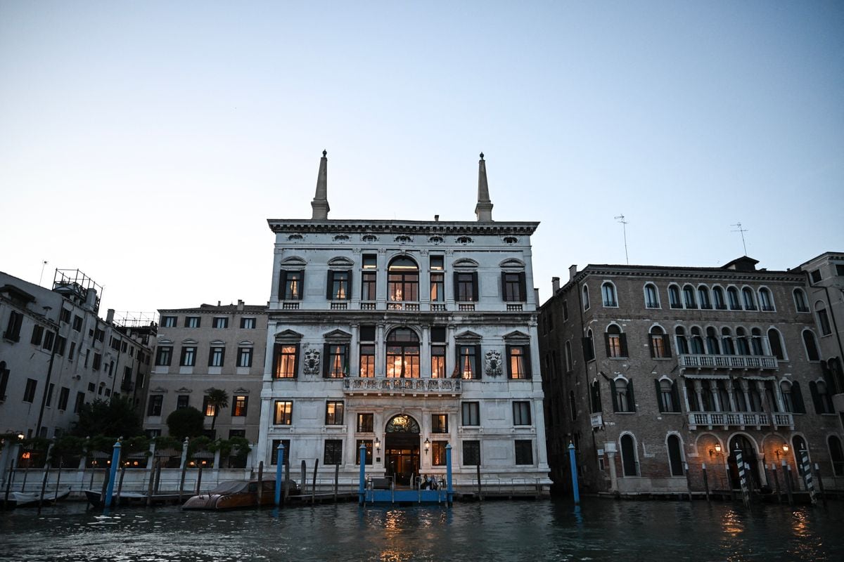 The Aman luxury hotel at the Palazzo Papadopoli, one of the city's eight monumental palazzos on the Grand Canal in Venice
