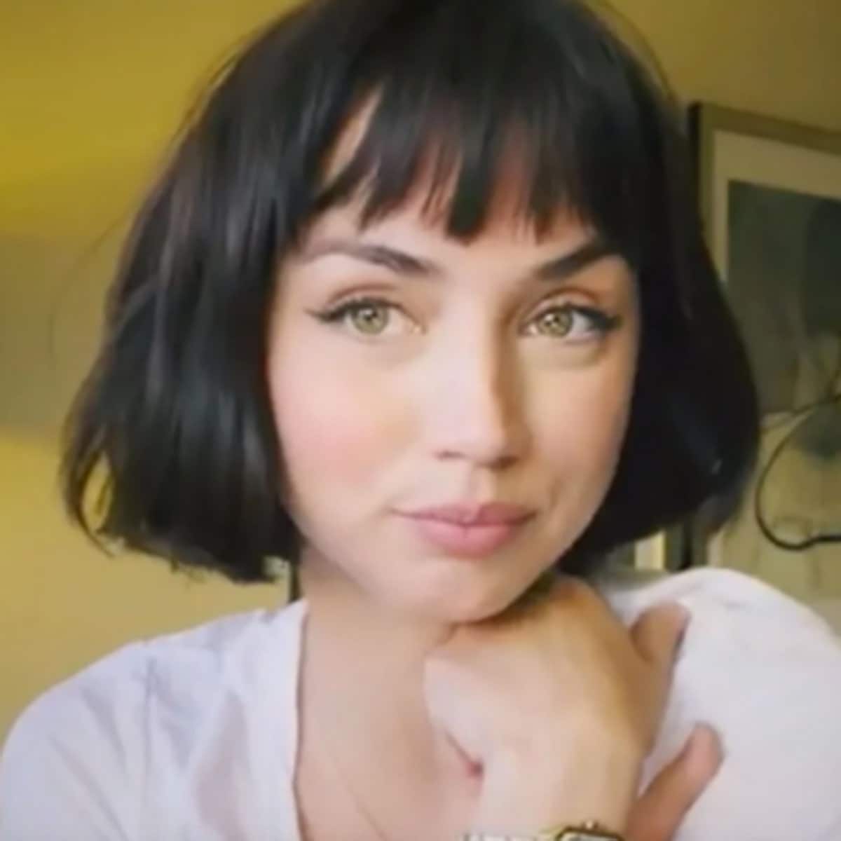 Ana de Armas hair