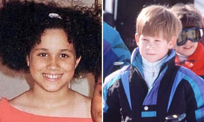 Meghan Markle and Prince Harry 1992