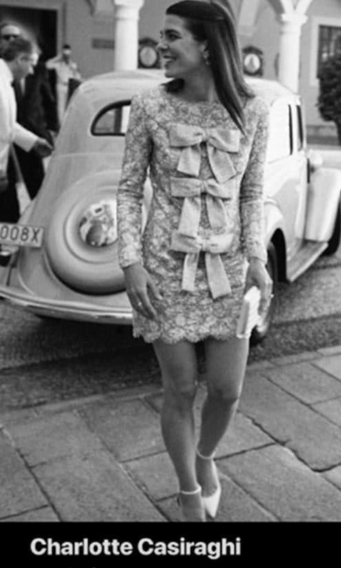Charlotte Casiraghi civil wedding photo