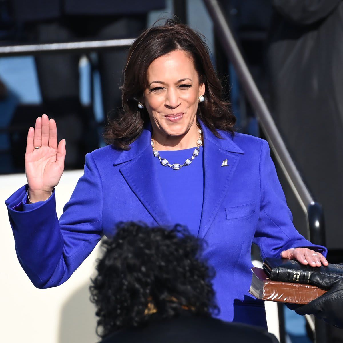 Kamala HarrisSworn In As Vice President Of The United States At U.S. Capitol Inauguration Ceremony