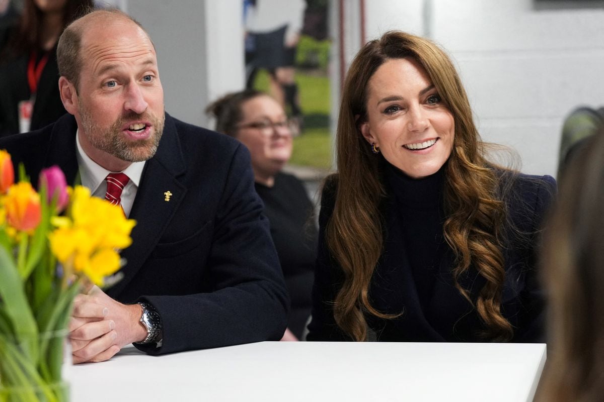 "I'm not sure how long he's going to keep his for," the Princess of Wales (pictured on March 15, 2025) said of William's beard