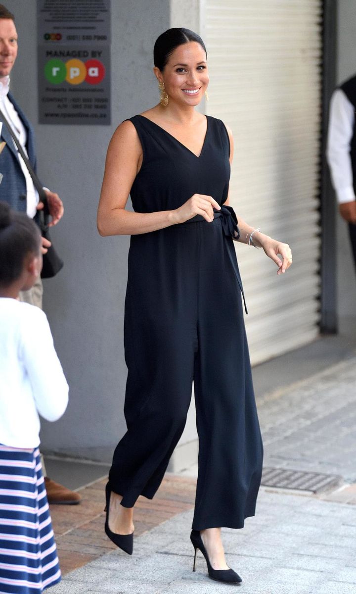 Meghan Markle fashion during royal tour in Africa