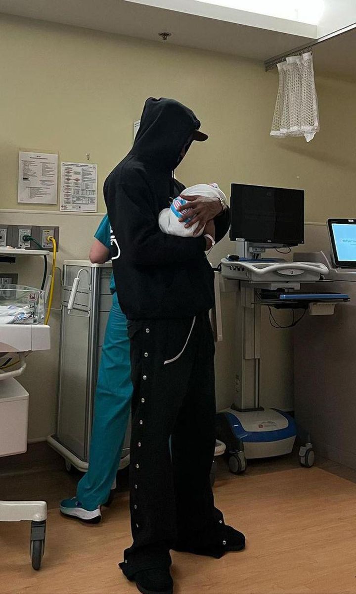 Travis Scott y su hijo, Wolf