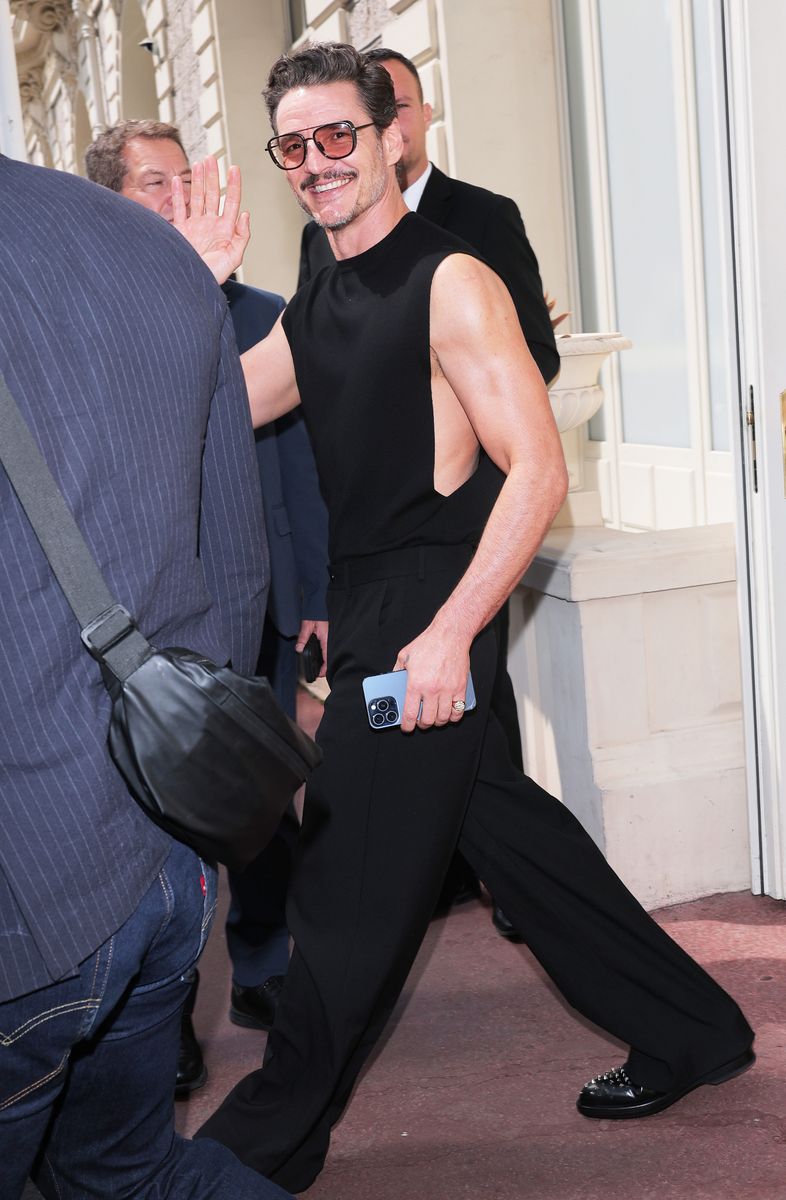 Pedro Pascal is seen at Hotel Carlton during day five of the 78th Cannes Film Festival on May 17, 2025 in Cannes, France. (Photo by Jacopo Raule/GC Images)