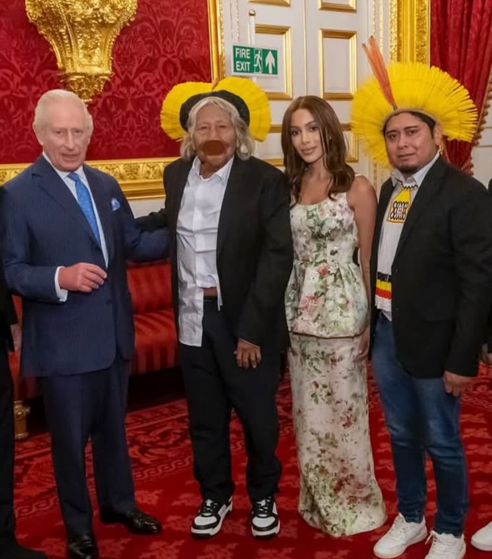 Anitta's meeting included the Circular Bioeconomy Alliance, "an organization established by His Majesty as Prince of Wales in 2020."