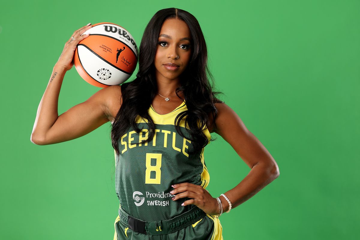 Lexie plays for the Seattle Storm