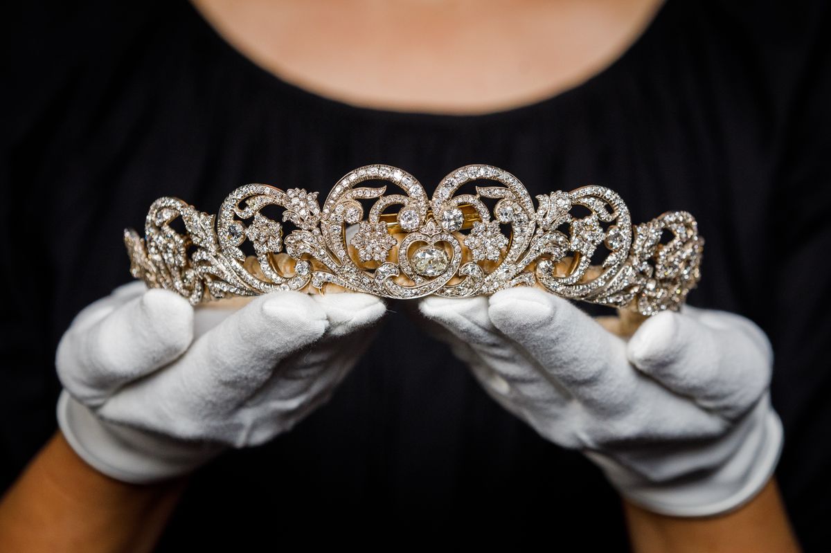 The Spencer Tiara, worn by Princess Diana on her wedding day.