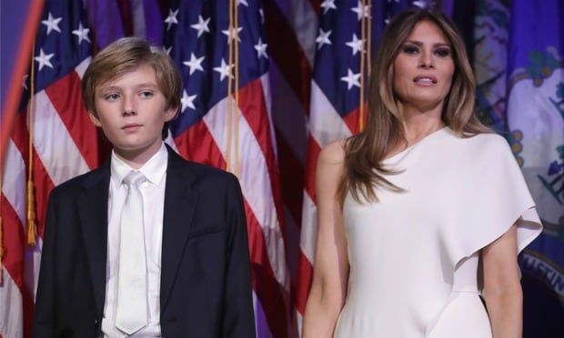 Barron is Donald's only child with his wife Melania.
Photo: Chip Somodevilla/Getty Images