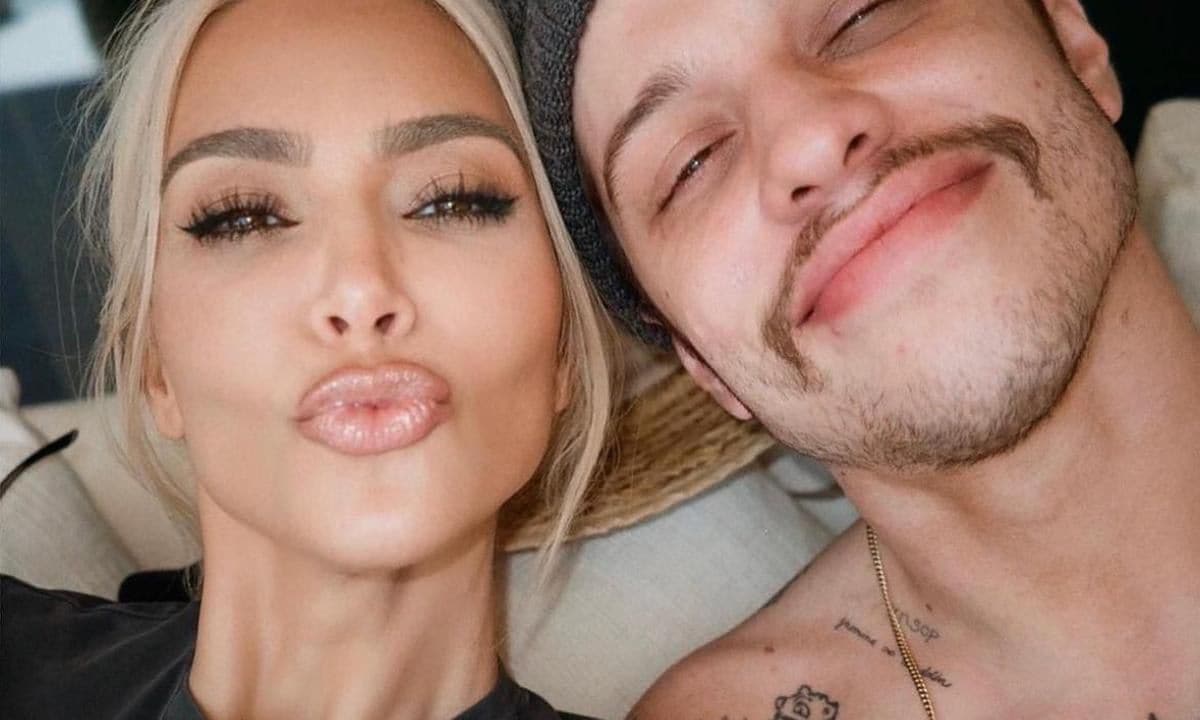 Kim Kardashian and Pete Davidson
