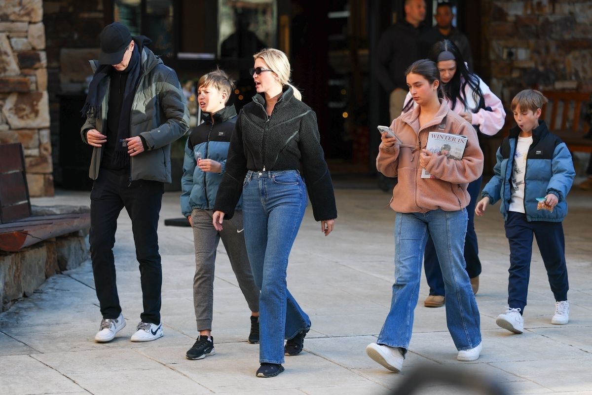 Ivanka Trump embraced Aspen's festive winter charm as she stepped out for a relaxed family stroll with husband Jared Kushner and their three children.