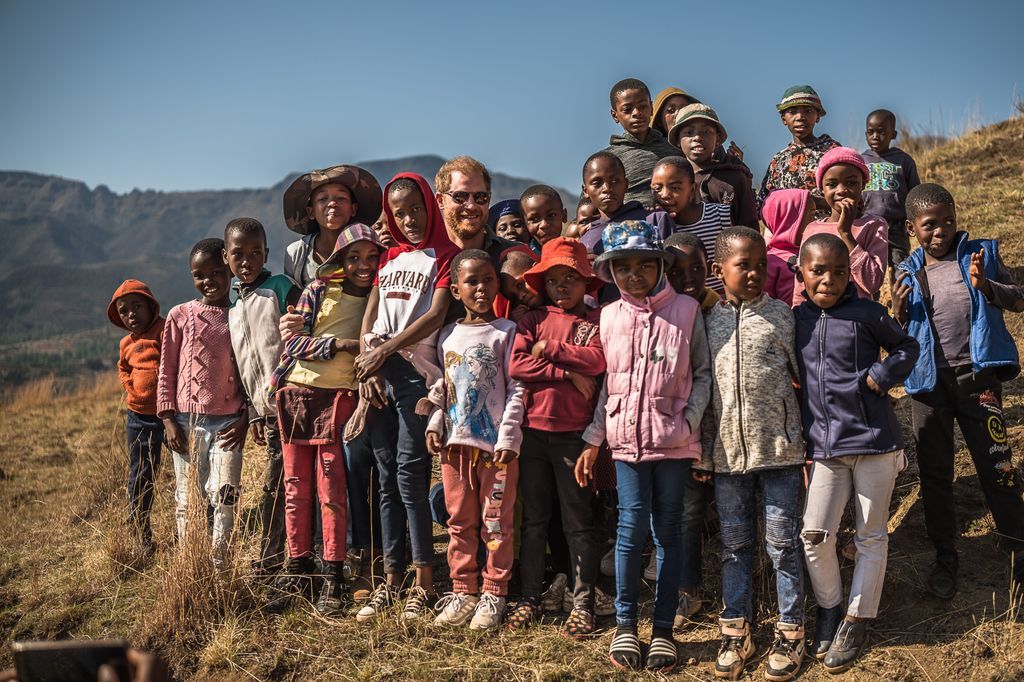 The Duke of Sussex announced he's stepping down from Sentebale, the charity he co-founded with Prince Seeiso of Lesotho to support children with HIV in southern Africa.