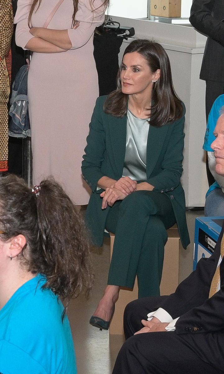 Queen Letizia of Spain Attends 'Fundacion Princesa De Girona' Awards In A Coruna
