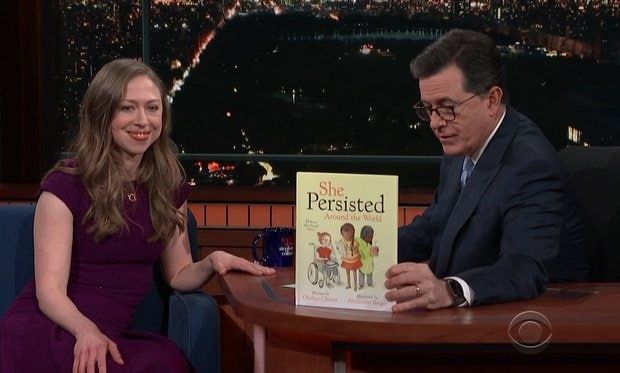 Chelsea has just released a second book, <I>She Persisted Around the World: 13 Women Who Changed History</I>.
Photo: WENN
Photo: WENN