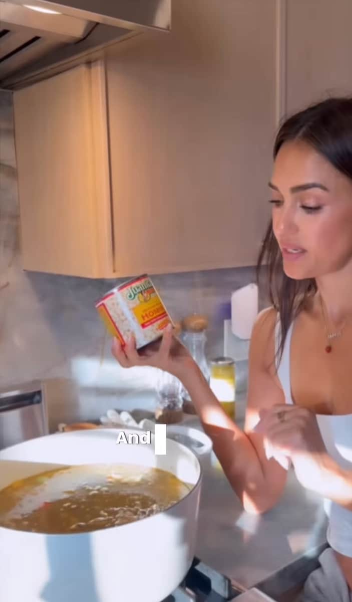 Jessica said it was her version of the traditional soup