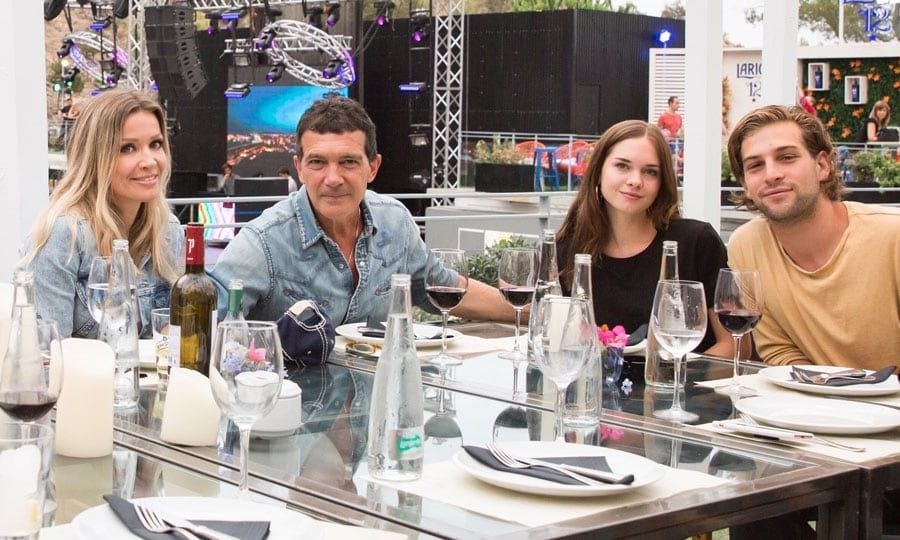 Stella and Antonio Banderas double date night