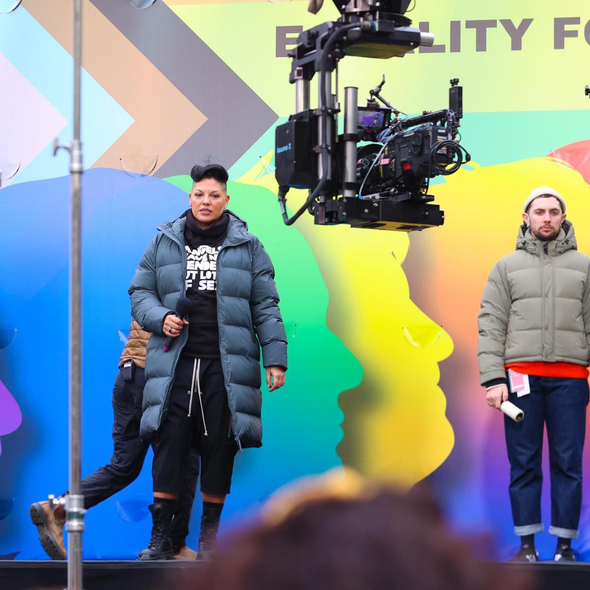 Celebrity Sightings In New York   November 22, 2021