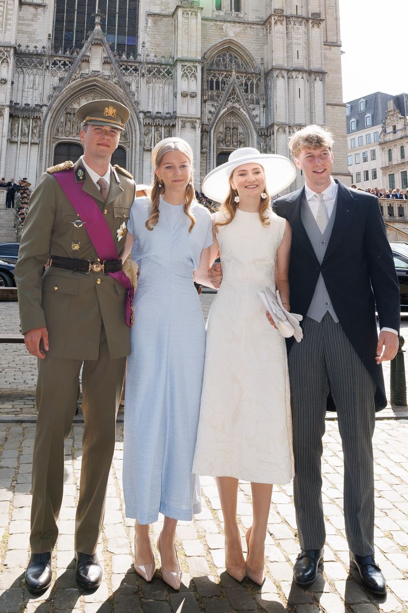 The young prince’s interests include playing the saxophone, skiing, tennis and windsurfing.