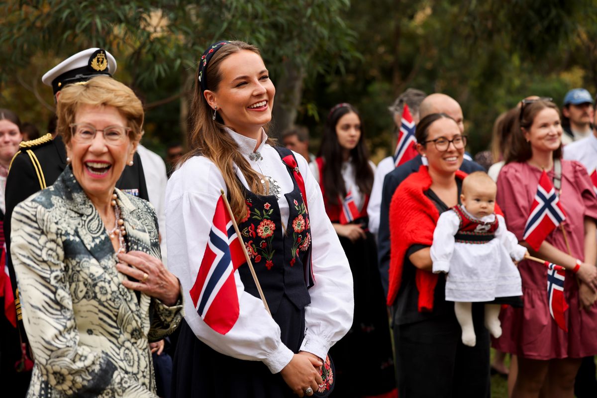 Princess Ingrid Alexandra celebrating Norwegian constitution day in Sydney  