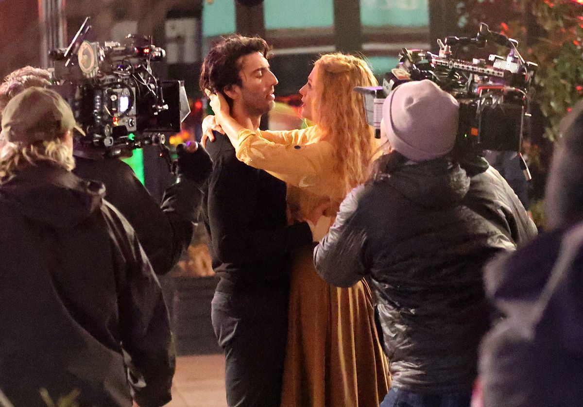 Justin Baldoni and Blake Lively 