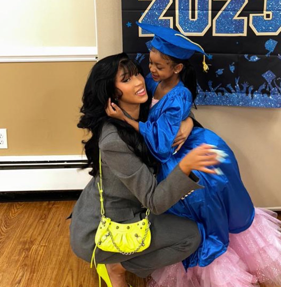 Cardi B and Kulture in 2023