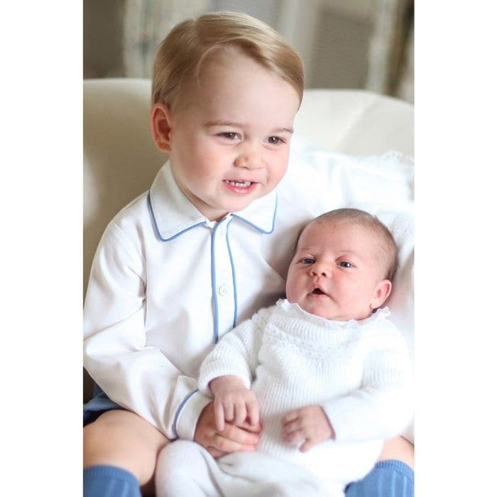 Charlotte and George show off sweet sibling bond in first official pic together in 4 years