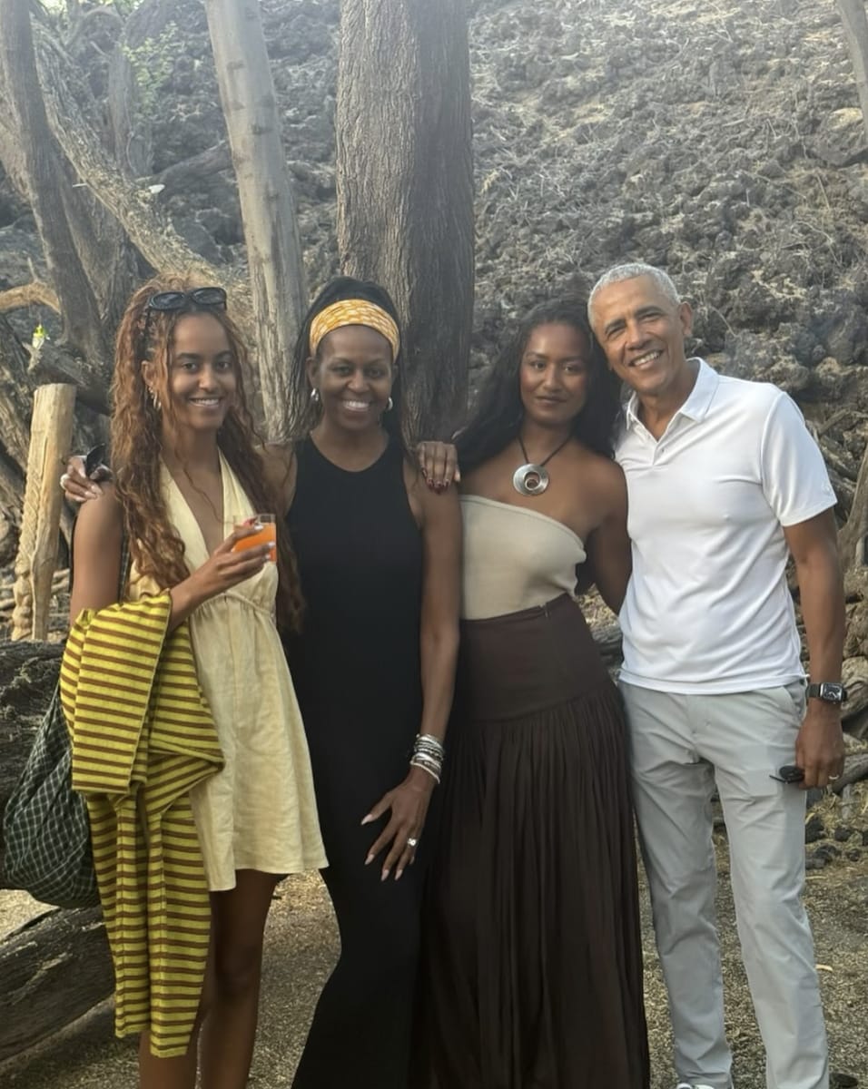 Sasha Obama was celebrated by her parents on her birthday