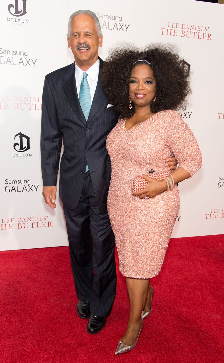 Stedman Graham and Oprah Winfrey on August 5, 2013