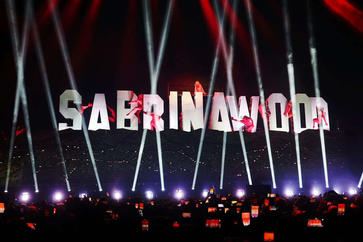 Sabrina Carpenter was one of this year's Coachella headliners
