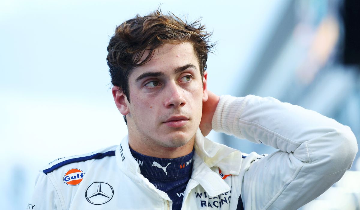 Franco Colapinto  in the Paddock after final practice ahead of the F1 Grand Prix of Singapore at Marina Bay Street Circuit on September 21, 2024 in Singapore
