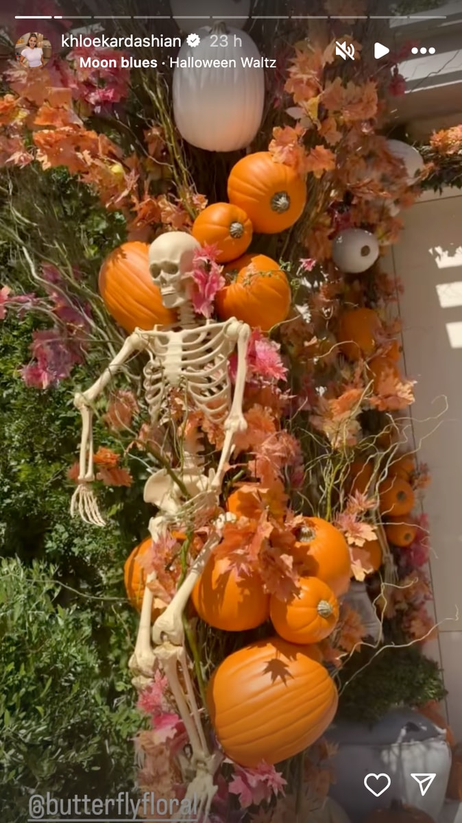 The final result shows she might be inching toward becoming a Halloween convert.