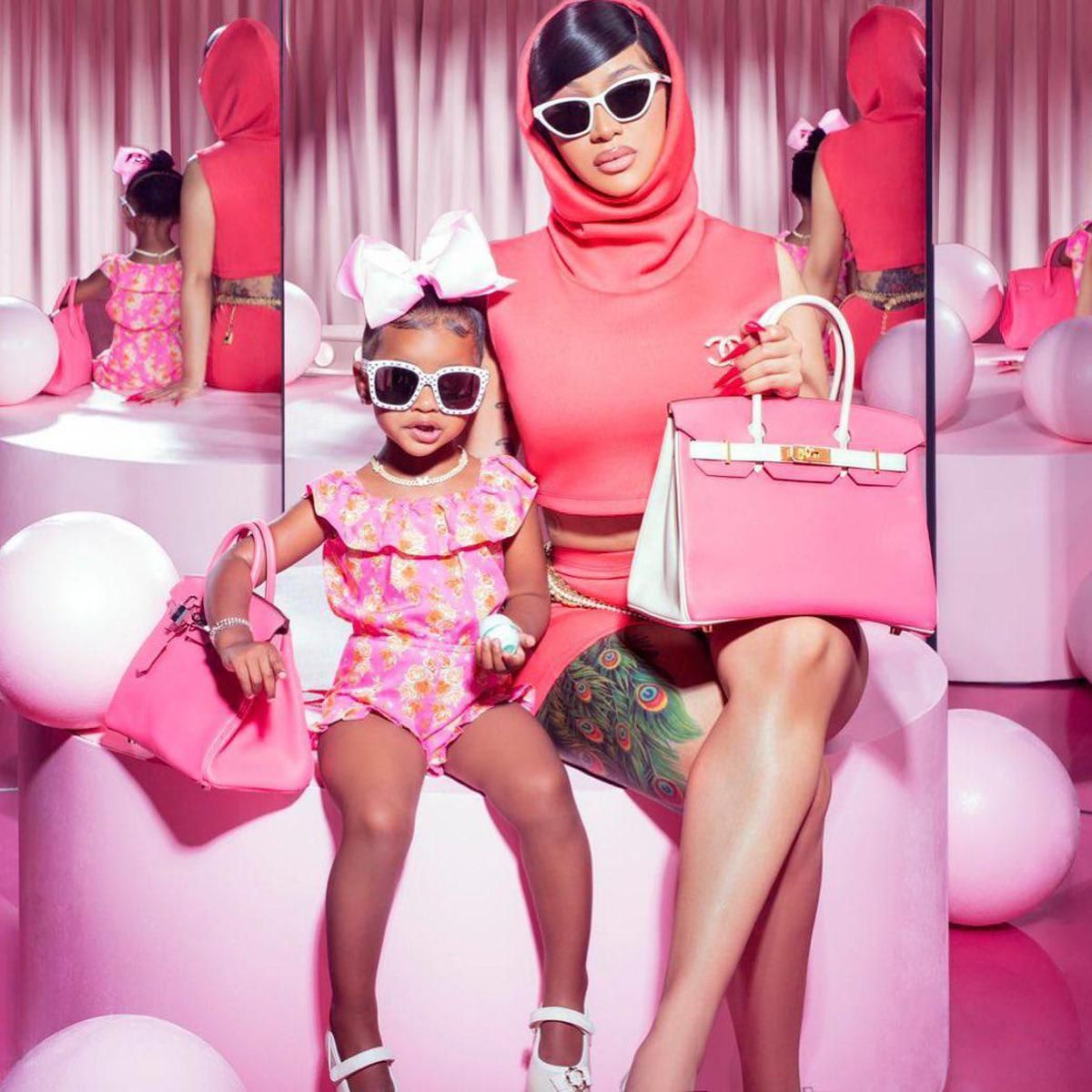 Cardi B y su hija Kulture