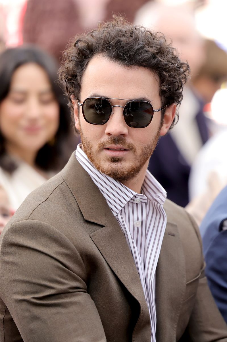 Kevin Jonas attends The Hollywood Walk of Fame star ceremony honoring The Jonas Brothers on January 30, 2023 in Hollywood, California. 