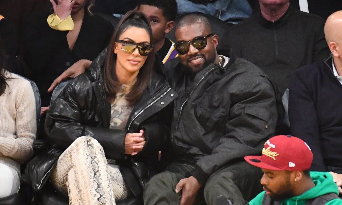 Celebrities At The Los Angeles Lakers Game