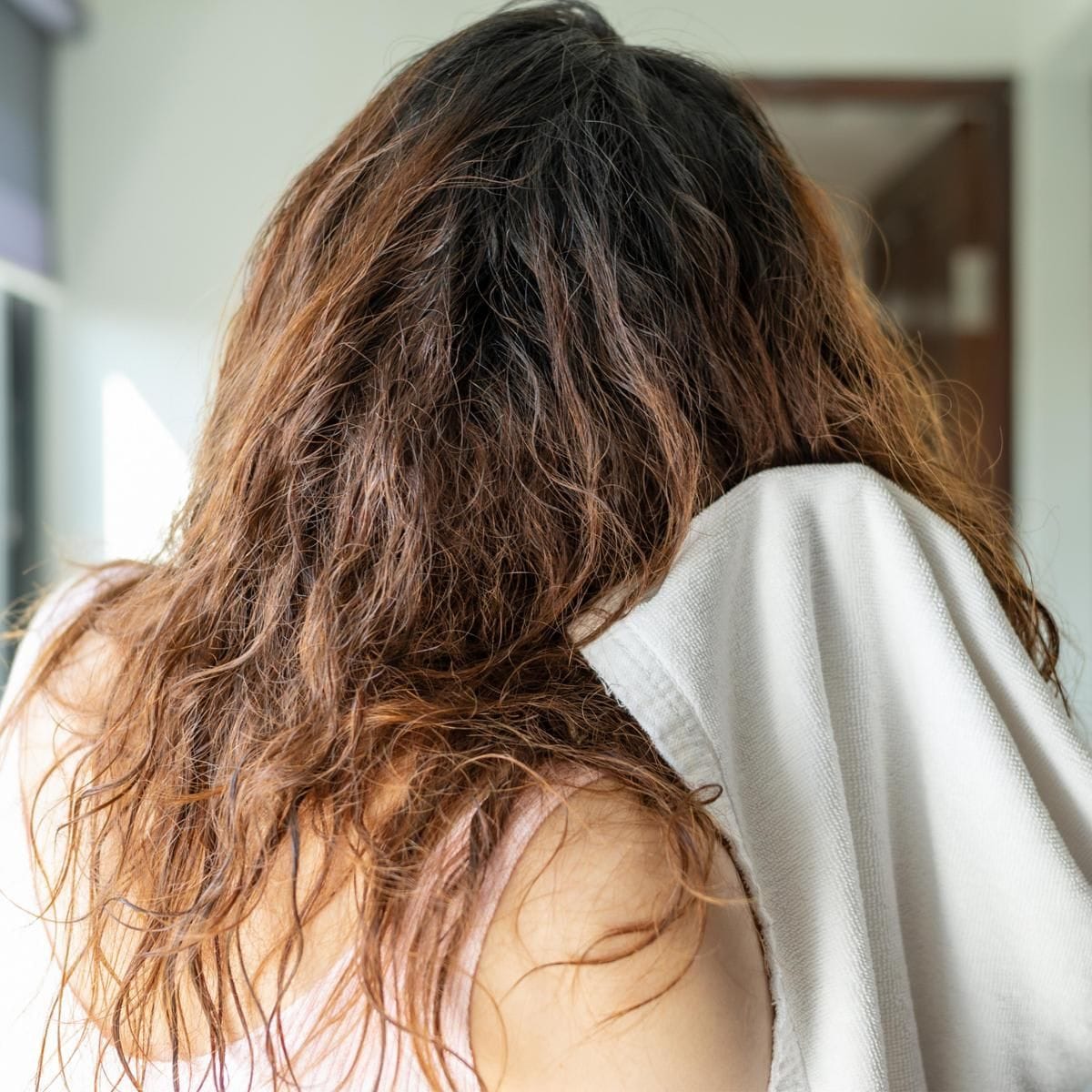 Air drying your hair