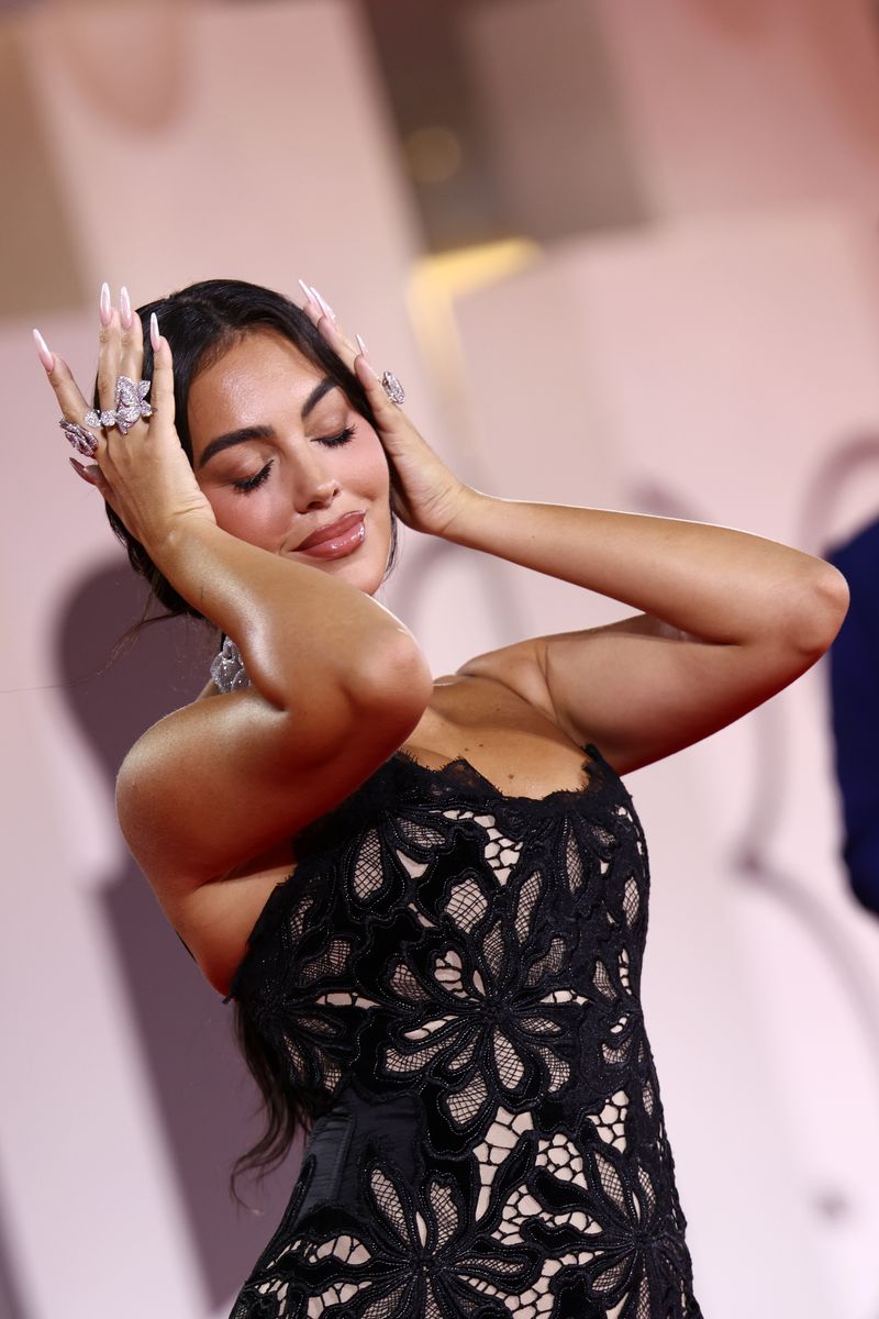 Georgina Rodriguez in Italy. 