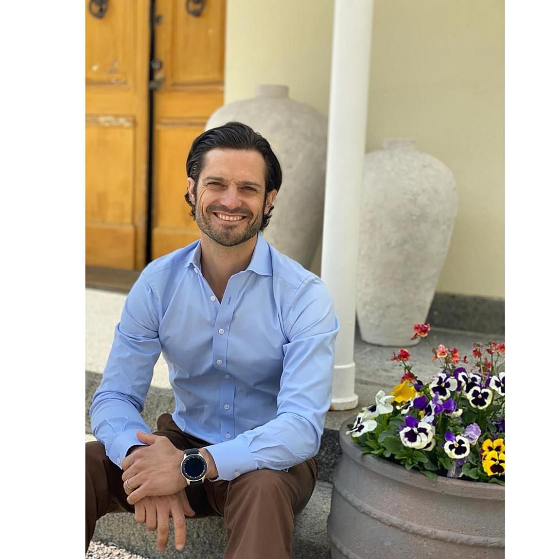 Prince Carl Philip's 41st birthday portrait was taken by his wife Princess Sofia