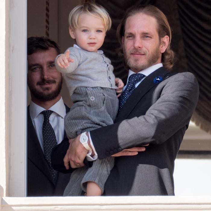 Beatrice Borromeo son and Andrea Casiraghi