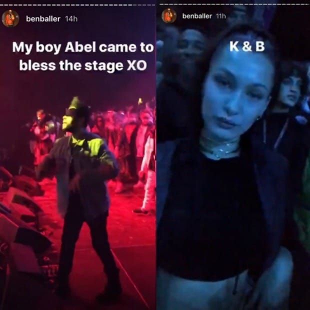 The singer and Bella attended the same concert in NYC days after his pictures with Selena were published.
Photos: Instagram/BenBaller