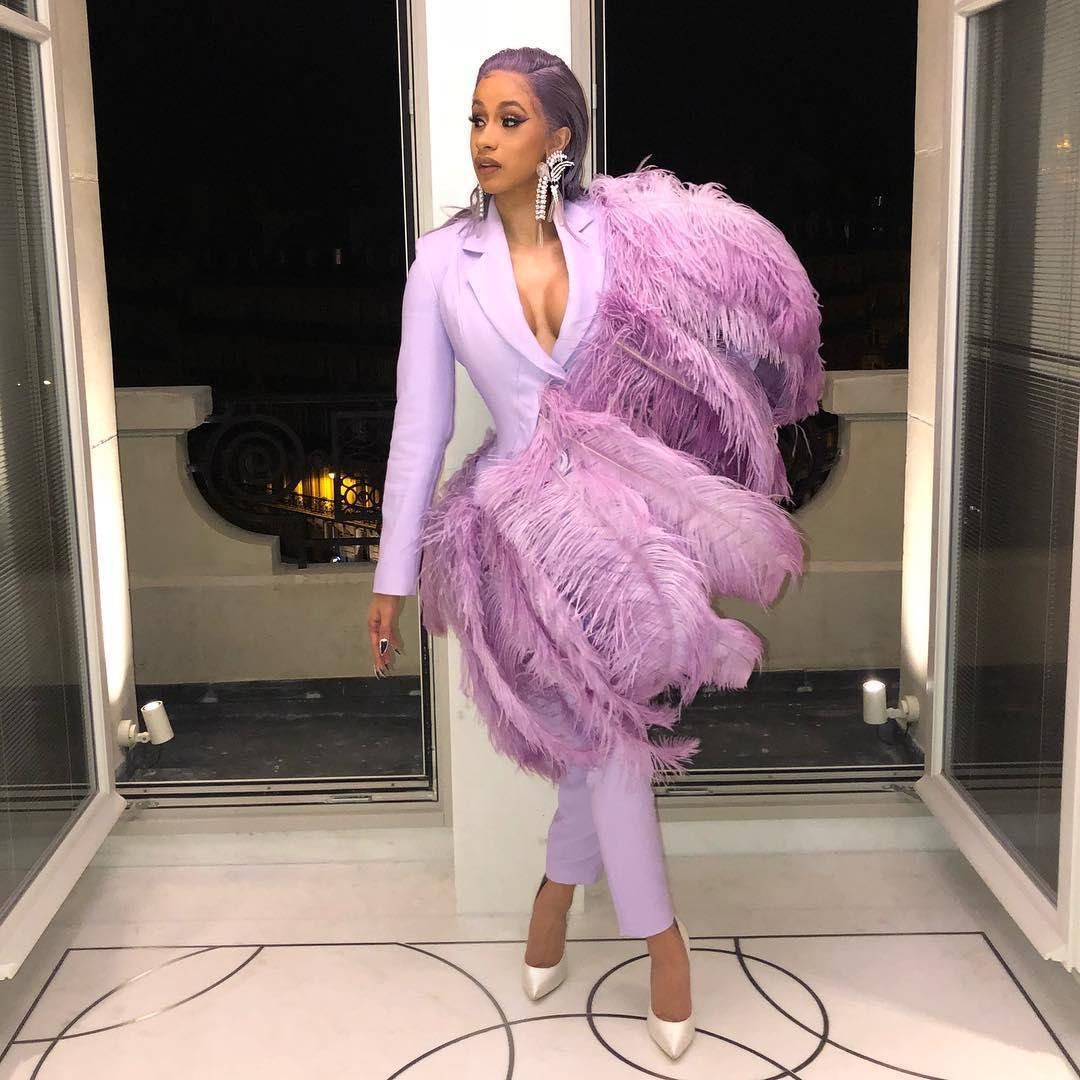 Cardi B hair