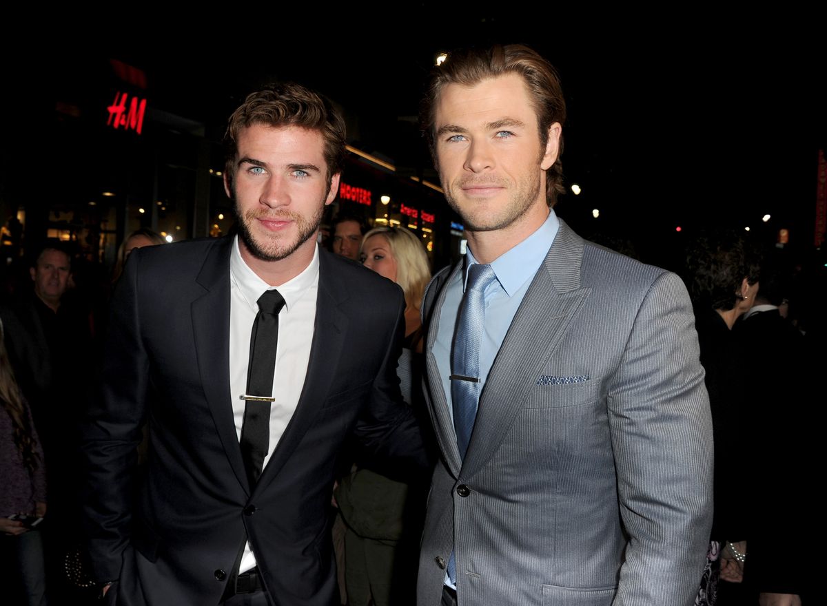 Chris Hemsworth's abs steal the show in Liam's birthday tribute
