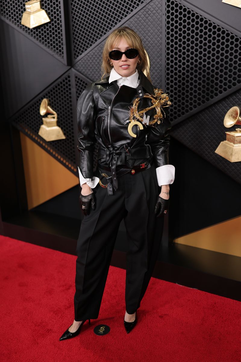 Miley Cyrus attends the 68th GRAMMY Awards 